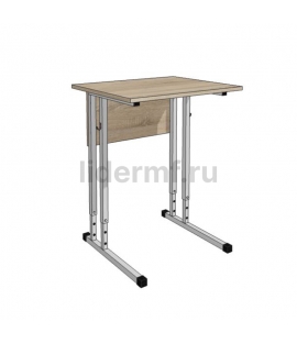 Стол ученический 1-местный регулируемый по высоте